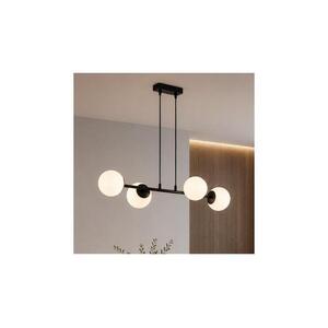 Brilagi - MILO kábellel függesztett csillár 4xE27/60W/230V fekete 60-023B kép