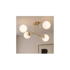 Brilagi - Plafonra szerelhető csillár MILO 4xE27/60W/230V aranyszínű 62-014B kép