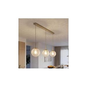 Brilagi - Kábeles függőlámpa STELLA 3xE27/60W/230V bézs/arany 85-009B kép
