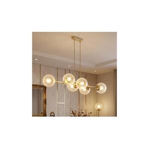Brilagi - STELLA kábelcsillár 6xE27/60W/230V bézs/arany 85-025B kép