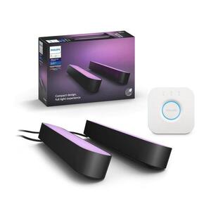 Philips - 2 darabos LED RGB dimmelhető asztali lámpa szett Hue PLAY WACA 6W/230V + Hue Bridge P2790+P1408 kép