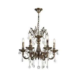 Brilagi - Csillár láncon CLASSIC 6xE14/60W/230V réz BG71313 kép