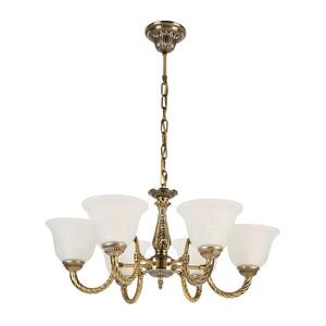 Brilagi - Láncos csillár CLASSIC 6xE14/10W/230V sárgaréz bg72836 kép