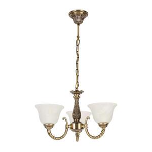 Brilagi - Láncos csillár CLASSIC 3xE14/10W/230V sárgaréz bg72835 kép