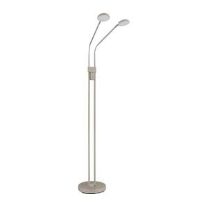Globo 58504-2SSA-LED dimmelhető állólámpa SILVIO 2x6, 5W/230V 2700/3350/4000K bézs 58504-2SSA kép
