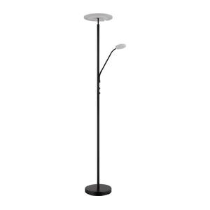 Globo 59093S - Fényerőszabályozható LED állólámpa STANFORD 28W/230V + 5W 3000K fekete 59093S kép