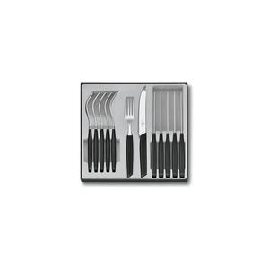 Victorinox - SWISS MODERN 12 darabos evőeszköz-készlet, fekete 6.9093.11W.12 kép