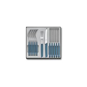 Victorinox - SWISS MODERN 12 darabos kék evőeszköz-készlet 6.9096.11W2.12 kép