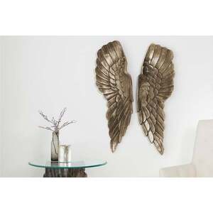 FALLEN ANGEL antik bronz falidekoráció kép