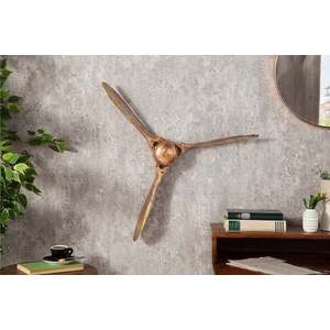 PROPELLER bronz fém faldísz 60x60x8 kép