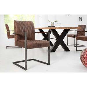 BIG ASTON barna 100% polyester szék 55x63x88 kép