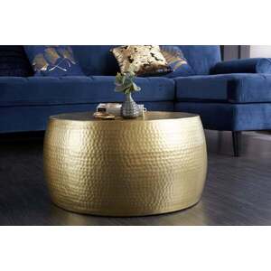 ORIENT II arany alumínium dohányzóasztal 60cm kép