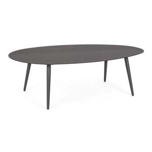 RIDLEY szürke dohányzóasztal 120cm kép
