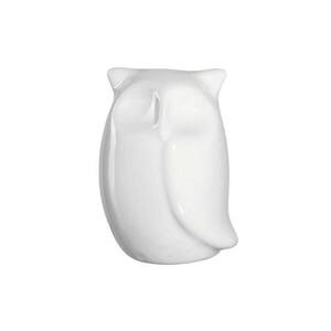 LEONARDO CALMO bagoly 6cm, fehér kép