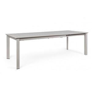 KONNOR szürke kerti bővíthető étkezőasztal 160-240cm kép