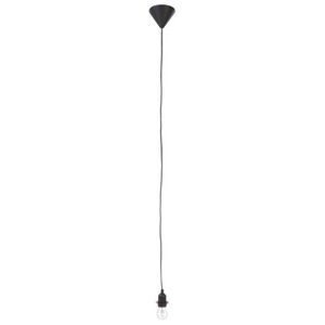 LIGHT fekete pvc függőlámpa kép