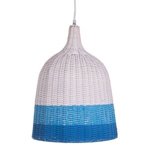 SKY kék rattan függőlámpa kép