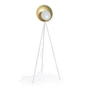 DESIGN III arany acél állólámpa kép