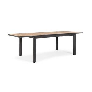 BELMAR szürke bővíthető kerti étkezőasztal 160-240cm kép