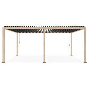 OCEAN sonoma tölgy pergola 3, 6x6 m kép