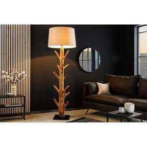 TREE NATURE barna fa állólámpa 175cm kép