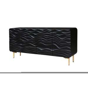 LAGOON fekete mangófa komód 160cm kép