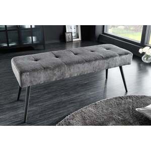 BOUTIQUE szürke ülőpad 100cm kép