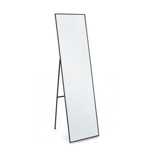 UNIVERZUM fekete tükör kerettel 40x150cm kép