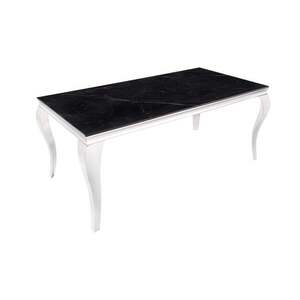 MODERN BAROCK króm kő étkezőasztal 180cm kép