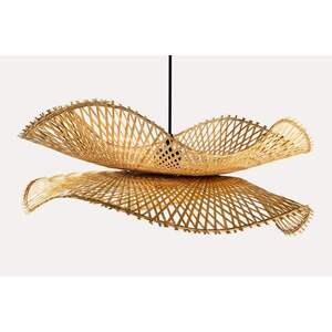 ORGANIC LIVING bambusz függőlámpa 70cm kép