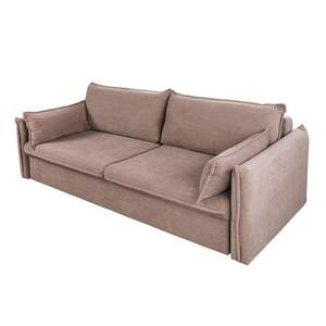 APARTMENT taupe kordbársony kanapéágy kép
