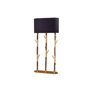 WARDROBE arany fa állólámpa kép