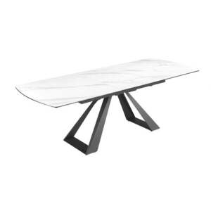 CONCORD fehér kerámia étkezőasztal 180-230 cm kép