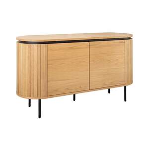 ATELIER barna tölgyfa furnér komód 120 cm kép