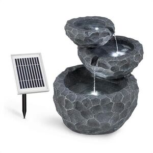 Blumfeldt Murach kaskádos szökőkút akkumulátoros üzemmel 2 kW, napelemes, 3 LED-del kép