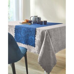Jacquard terítő virágmotívummal kép