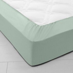 Pamutból készült, egyszínű, 32 cm mély Colombine lepedő. kép