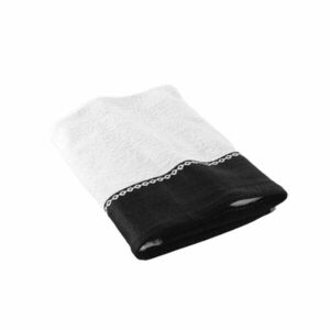 Frottír fürdőszobai termékek jacquard díszcsíkkal kép