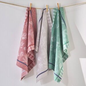 3 darabos erdei motívumos jacquard konyharuha szett kép