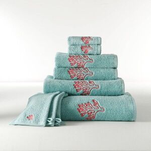 Colombine® fürdőszobai textil kollekció, 420g/m2 korall hímzéssel kép