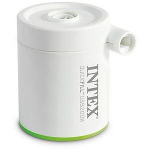 INTEX 66637 QUICKFILL USB200R AIR PUMP + POWERBANK 2000mAh kép
