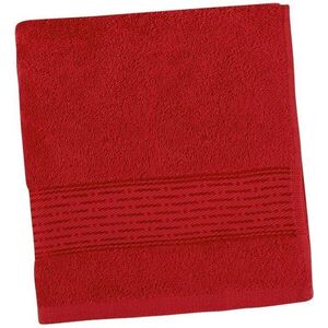 Bellatex Frottír kollekció, csíkos, 16/14 - 50 × 100 cm - piros kép