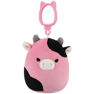 Squishmallows Pollyanna, a fekete és rózsaszín tehén kép