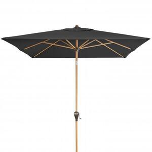 Doppler kerti napernyő, Alu Wood, 840, 210 × 140 cm, antracit kép