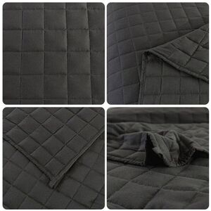 Posteloholici 1272052 Anti-stressz súlyozott takaró 5 kg, 150 × 200 cm, szürke kép