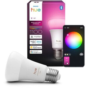 Philips Hue White and Color Ambiance 8, 1 W, 1100 lm, E27 kép