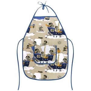 BELLATEX Gyermek kötény Adela, 47 × 60 cm ( 5-8 éves korig ) 7850/049, tengerész kép