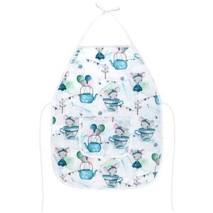 BELLATEX Gyermek kötény Adéla, 37 × 47 cm ( 3-5 éves korig ) 7850/095 egér a csészében kép