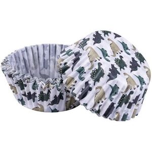 Zenker Muffin papír - Dinoszauruszok, 50 db kép