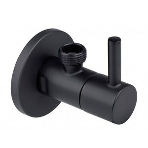 CORNAT design sarokszelep 1/2", fekete szín kép